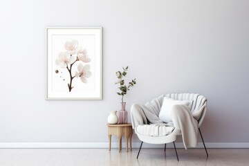 Poster wall furniture painting.