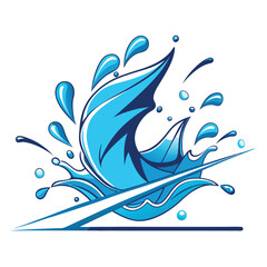 Water Splash vector illustration 