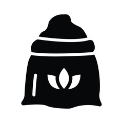 Flour icon, a fundamental cooking component