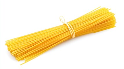 A pack of spaghetti pasta traditional vermicelli.