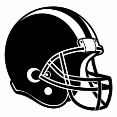 Fototapeta premium Vector American Football Emblem Icon Illustration - Printable Sports Graphics Design