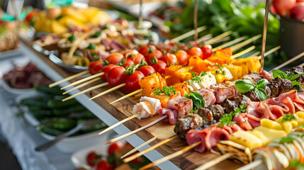 Delicious Grilled Skewers