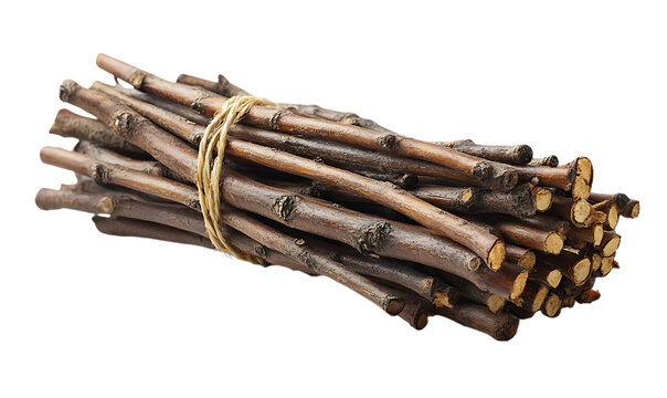 a bundle of sticks tied together


