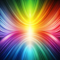 Obraz premium Smoth rainbow glow abstract background