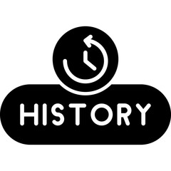 History Button Icon