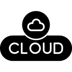 Cloud Button Icon