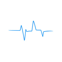 cardiogram line art