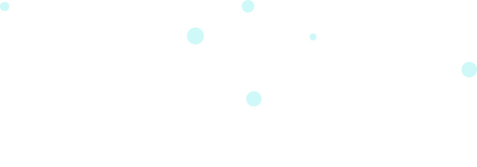 snow flakes in small group two color shape