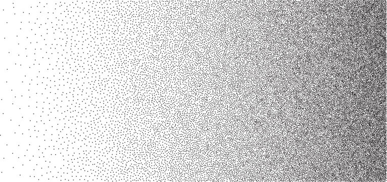 Dotwork gradient pattern vector background