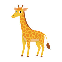 Naklejka premium High-Resolution Giraffe Vector Art for Designers.