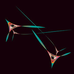 Abstract contemporary art. Abstraction