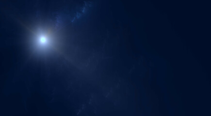 energievoll hell strahlender Stern im Universum, Weltall, Galaxie, funkeln, Sonne, Glühen,...