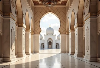 Fototapeta premium beautiful Architecture of the mosque