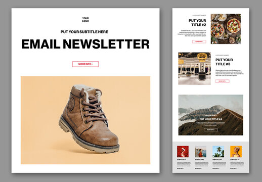 Email Newsletter Layout