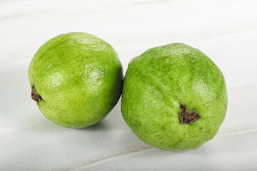 Fresh ripe green Guava fruit