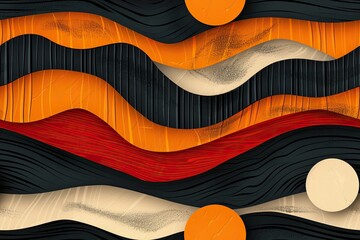Obraz premium Abstract texture backgrounds, seamless pattern.National Black History Month. Holiday concept.