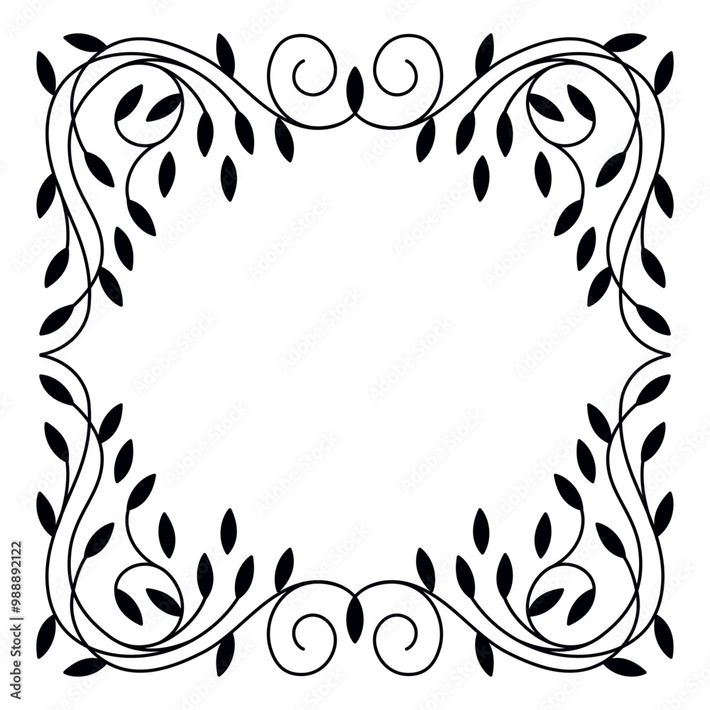 Aufkleber vector design element and illustration in simple linear style - boho arch logo design element and fr