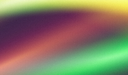 Light grainy background magenta yellow green retro summer noise texture pastel abstract gradient wide banner header backdrop