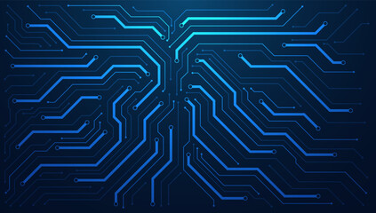 Circuit board. Technology background. Central Computer Processors CPU concept. Motherboard digital chip.