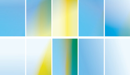 Fototapeta premium Blue abstract background. Dynamic shapes composition. Blurred abstract illustration with gradient. Suitable for booklet, brochure, banner, poster, website, flyer, cover, corporate, backdrop.