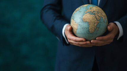 Business professional conducting international transactions on a currency exchange platform with global conversion tools