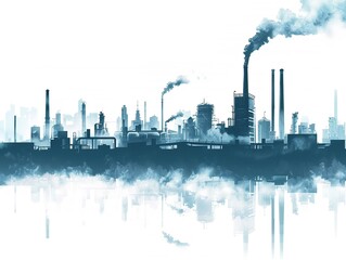 Obraz premium Industrial parks 