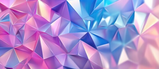 Low Polygon Triangle Pattern Design Background
