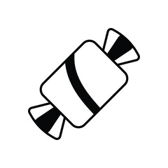 Candy vector icon stock illustration