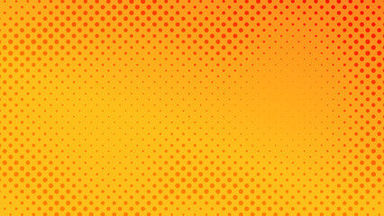 Colorful halftone background with dots