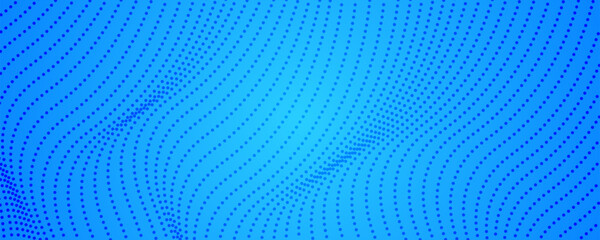Obraz premium Colorful halftone background with flowing dots