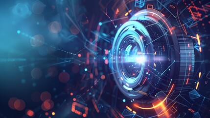 Fototapeta premium World Photographer Day illustration with graphic icons