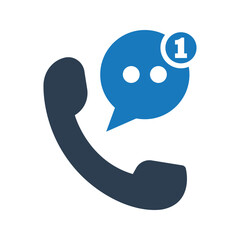 Missed call icon