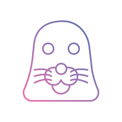 Seal vector icon stock illustration