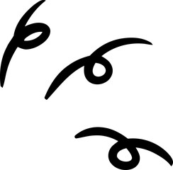 Hand drawn pop surprise. Doodle shine sunburst sparkle 