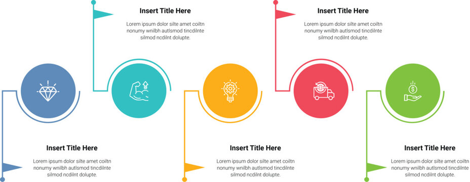 Business Vector infographic Template with presentation. Infographic design layout