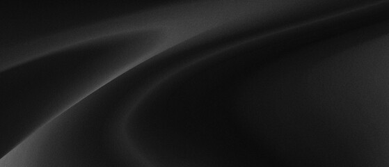 Abstract Grainy noise texture Monochrome black and white abstract fluid motion wave aesthetic gradient background, exclusive luxury elegant rich and wealth retro classic poster designs.