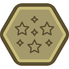Stars Vector Icon Design