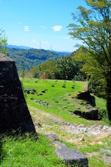 苗木城跡 二の丸跡