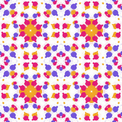 Ikat seamless pattern, geometric design, motif ethnic handmade, Ikat ethnic tribal, boho colors seamless wallpaper. Ethnic Ikat abstract background art, greeting cards, printing products.