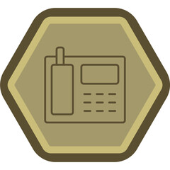 Telephone Vector Icon Design