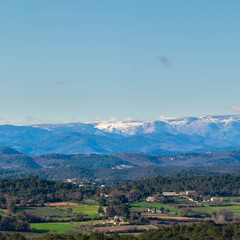 landscape with mountains