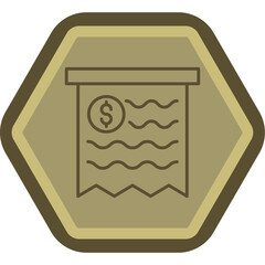 Receipt Icon Design