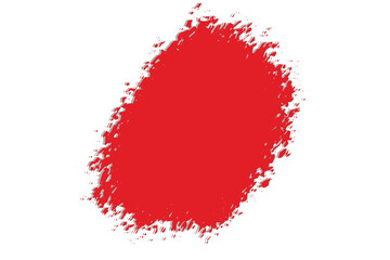 red  vector brush stroke illustration for background