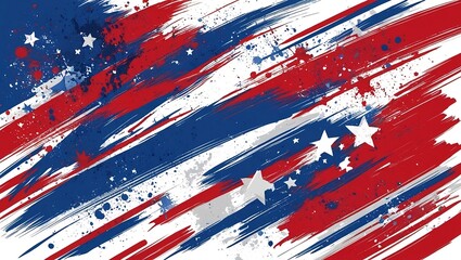 American star structure background.