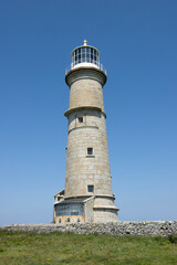 'Old Light cottage' on Lundy Island in the Bristol channel in England