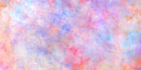 Abstract light colorful grunge texture painted with watercolor stains. Grunge texture splash paint multicolor art. abstract pastel watercolor background for wallpaper, decoration, graphics design.