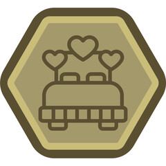 Bed Icon Design