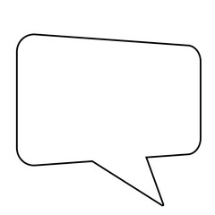 Fototapeta premium Creative Speech Bubbles: Customizable Designs for Conversations and Messages