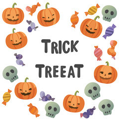 'Trick or Treat' Halloween decor
