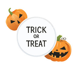 'Trick or Treat' Halloween decor